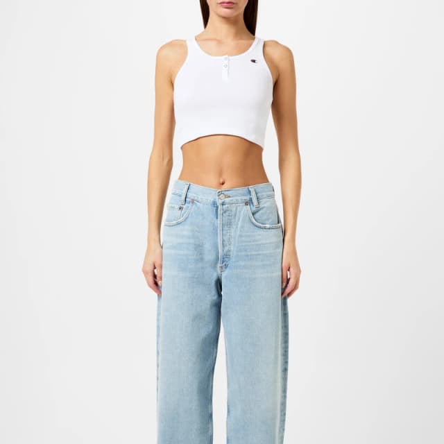 Champion Ac Crop T - White White 8