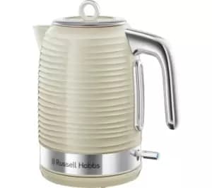Russell Hobbs Inspire 24364 Jug Kettle - Cream, Red
