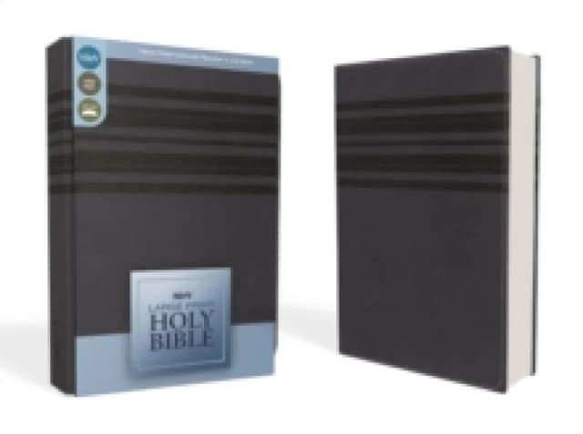 NIrV, Holy Bible, Large Print, Leathersoft, Blue. Leather / fine binding. By Zondervan Books