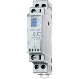 Finder 22.32.0.024.4340 Contactor 2 makers 24 V DC, 24 V AC 25 A
