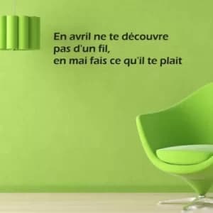 YS3-01 Black Decorative Wall Sticker