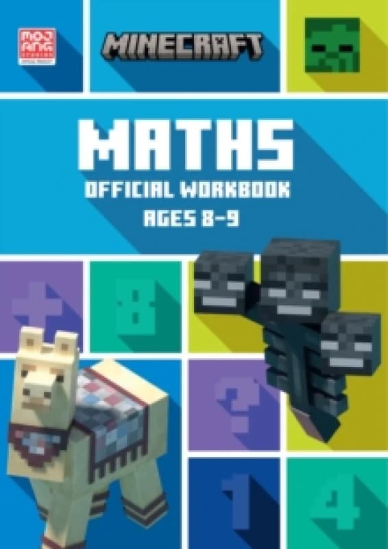 Collins KS2 Minecraft Maths Ages 8-9 Book Multi unisex