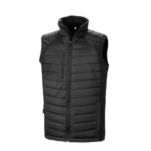 Result Unisex Adult Compass Softshell Gilet (M) (Black)