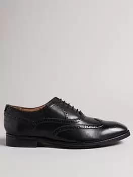 Ted Baker Leather Brogues, Black, Size 11, Men