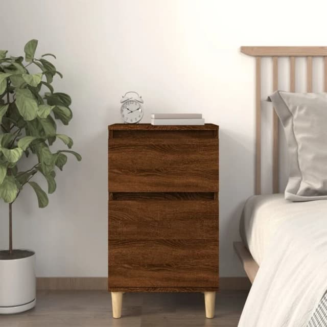 VIDAXL Bedside Cabinet Brown Oak 40x35x70cm Vidaxl 8720845737962