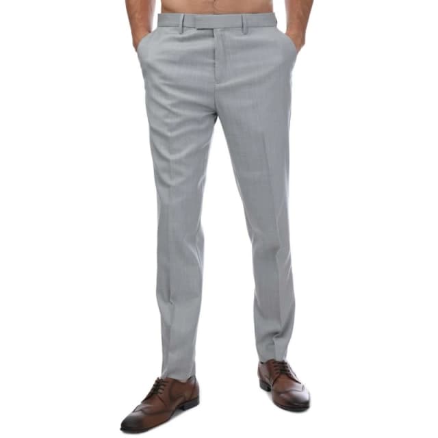 Ted Baker Byront Slim Fit Wool Trousers - Grey Grey 30