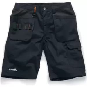 Scruffs Trade Flex Holster Shorts Black 30"
