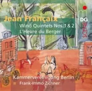 Jean Francaix - Jean Francaix: Wind Quintets Nos. 1 & 2/... CD Album - Used