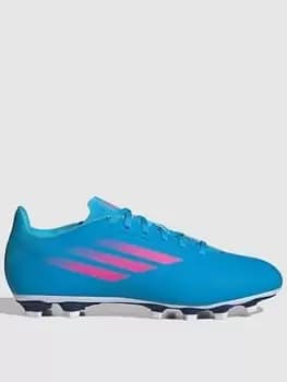 adidas X Speedflow.4 Firm Ground Football Boots - Blue Size 9, Men