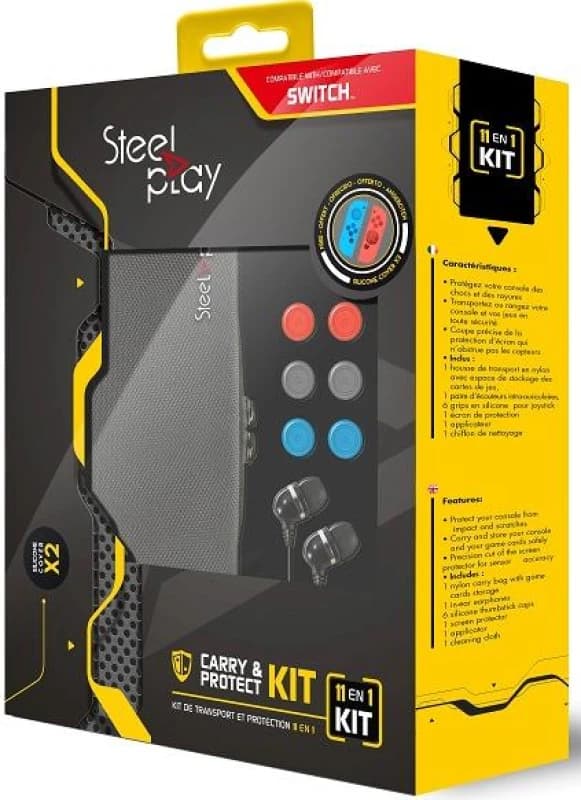 iHaveit Steelplay - Carry & Protect Kit (11 in 1) Switch