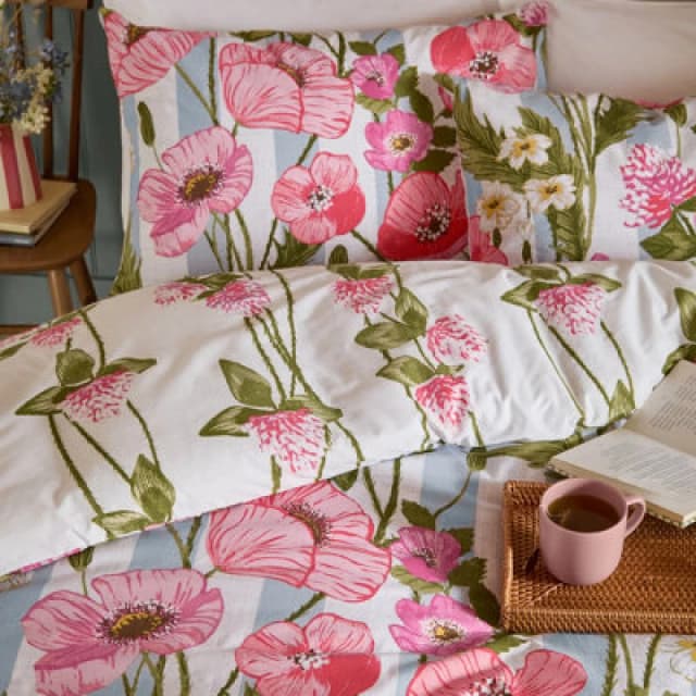 Wylder Poppy Trail Reversible Duvet Cover Set