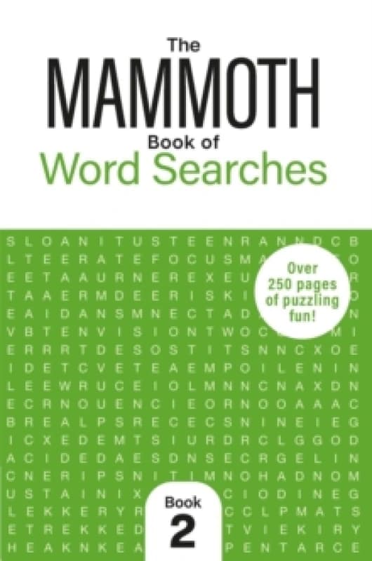The Mammoth Book of Word Searches 2 : Over 250 Pages of Puzzling Fun Paperback / softback