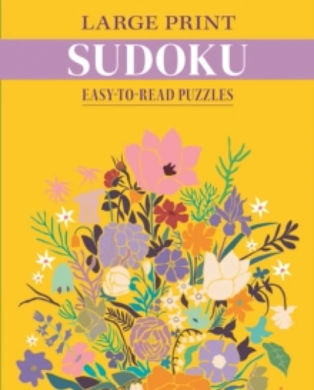 Large Print Sudoku : Easy-to-Read Puzzles Paperback / softback