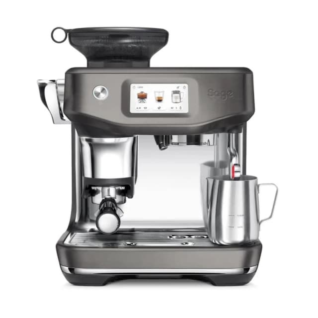 Sage Espresso machine Without capsule Sage The Barista Touch 2.0000L - Black Stainless Steel SES880BST