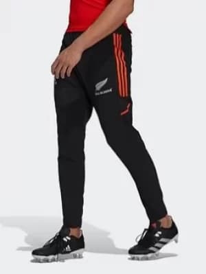 adidas All Blacks Primeblue Rugby Presentation Tracksuit Bottoms, Black, Size 2XL, Men