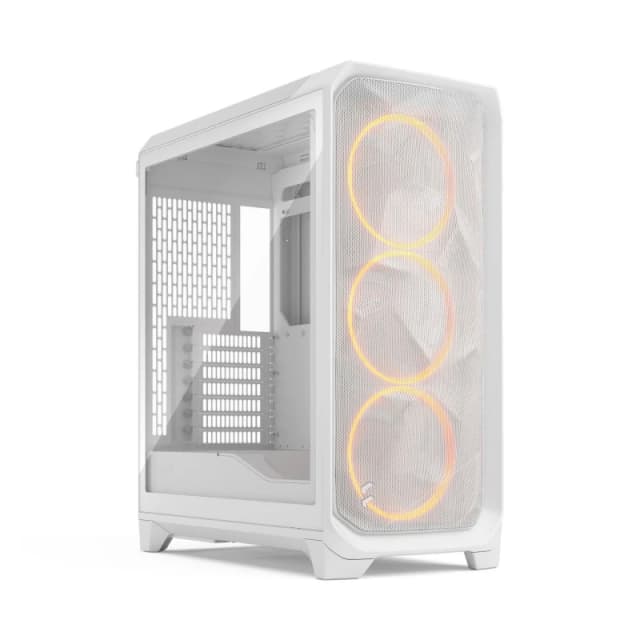 Fractal Design Meshify 3 Mesh Front ARGB EATX White Gaming Case - FD-C-MES3A-07