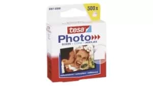 TESA 56621 photo corners 500 pc(s) White