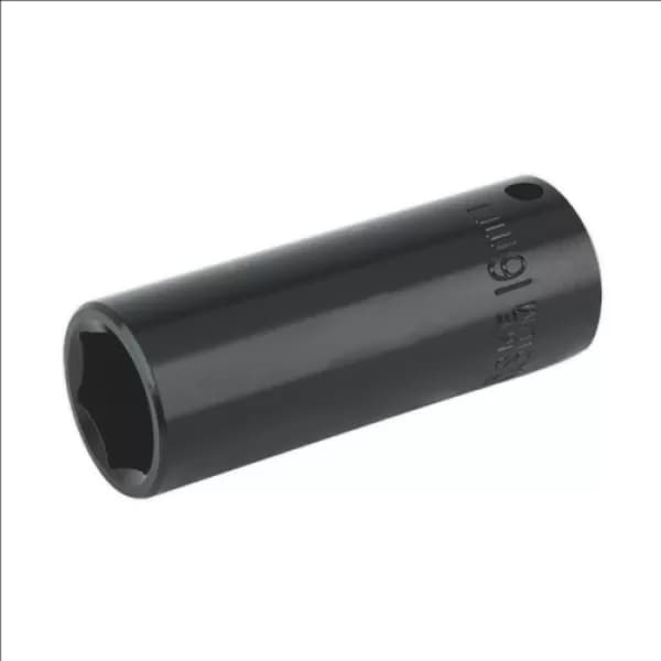Genuine SEALEY IS3816D Impact Socket 16mm Deep 3/8Sq Drive