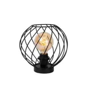 Danza Classic Table Lamp - Ø25cm - 1xE27 - Black