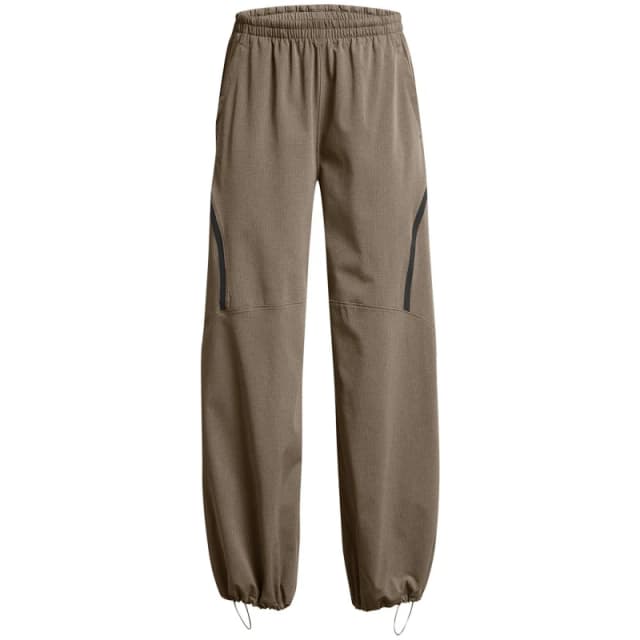Under Armour Womens Unstoppable Open Hem Woven Jogger Brown female 8 (XS)