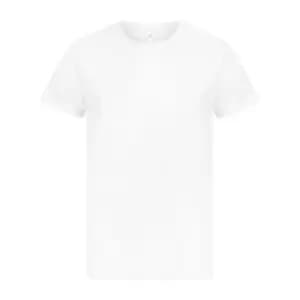 Casual Classic Mens Ringspun Tee (2XL) (White)