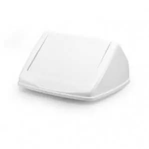 Durable DURABIN FLIP-LID 40 Square White