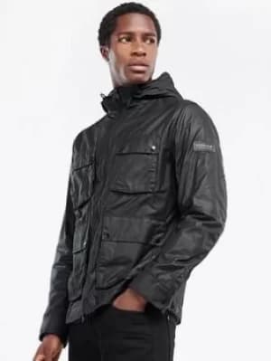Barbour International Hooded Mechanical A7 Wax Jacket