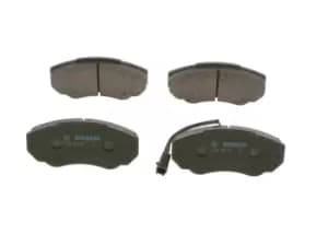 Bosch Brake pad set 0 986 494 048 Brake pads,Brake pad set, disc brake FIAT,PEUGEOT,CITROEN,Ducato Bus (250_, 290_),DUCATO Kasten (244)