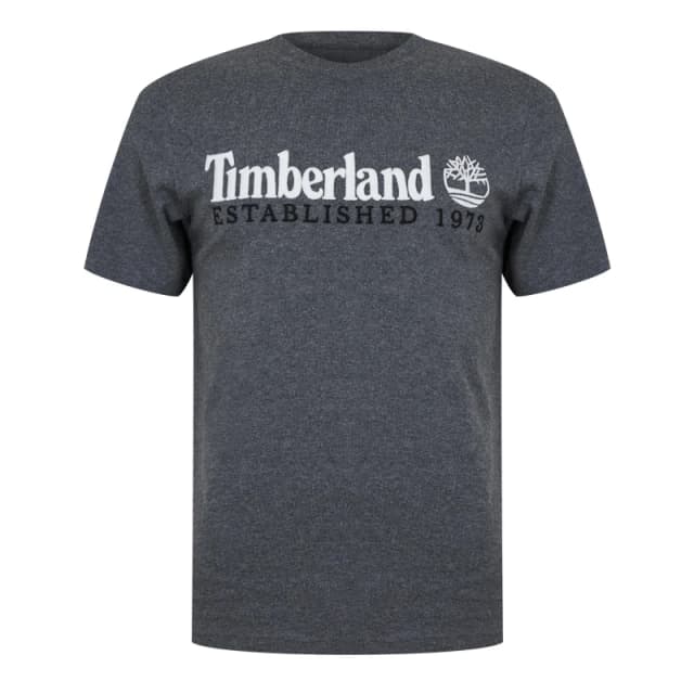 Timberland Outdoor Heritage T Shirt Dark Gry Marl male M