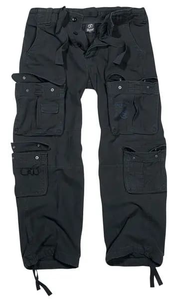 Brandit Pure Vintage Trousers Cargo Trousers Black 4XL Men