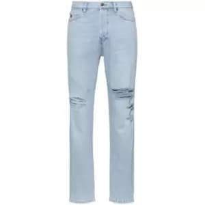 Hugo 634 Rip Repair Jeans - Blue