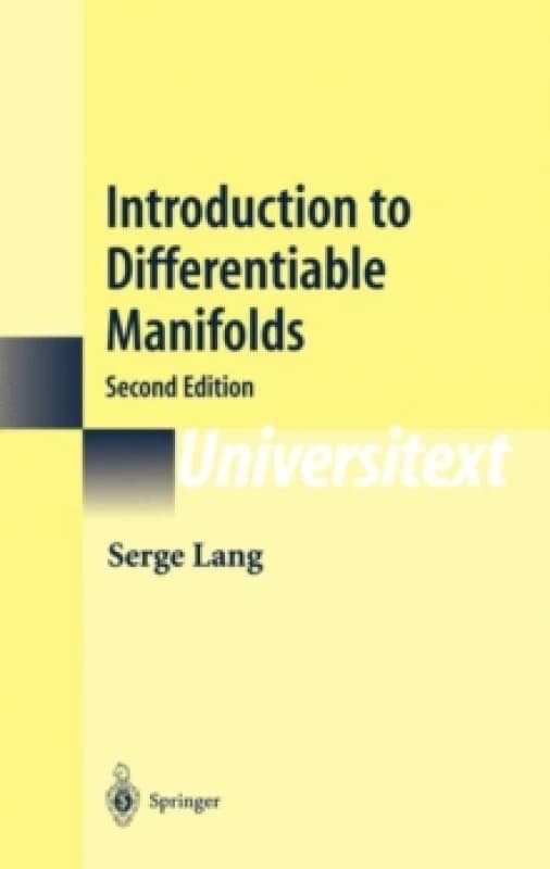 Introduction to Differentiable Manifolds Hardback