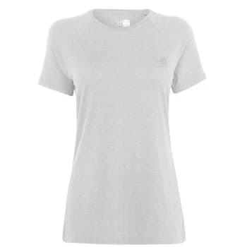 Karrimor Hot Rock Short Sleeve T Shirt Ladies - Grey Marl