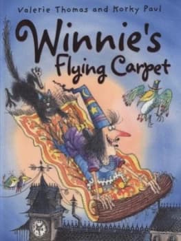 Winnies Flying Carpet by Valerie Thomas Hardback