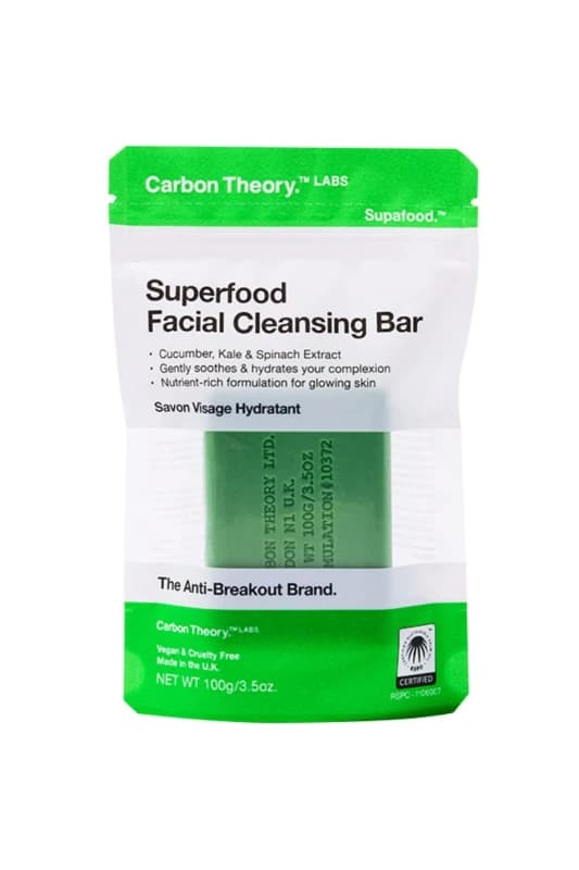 Carbon Theory Superfood Cleansing Bar 100g Misc