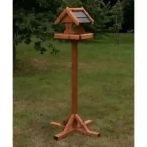 Riverside Woodcraft Verwood Slate Roof Bird Table