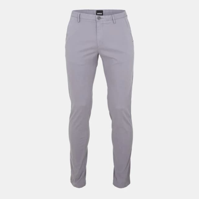 Boss Mens Straight Leg Trousers Dark Grey male 28W R