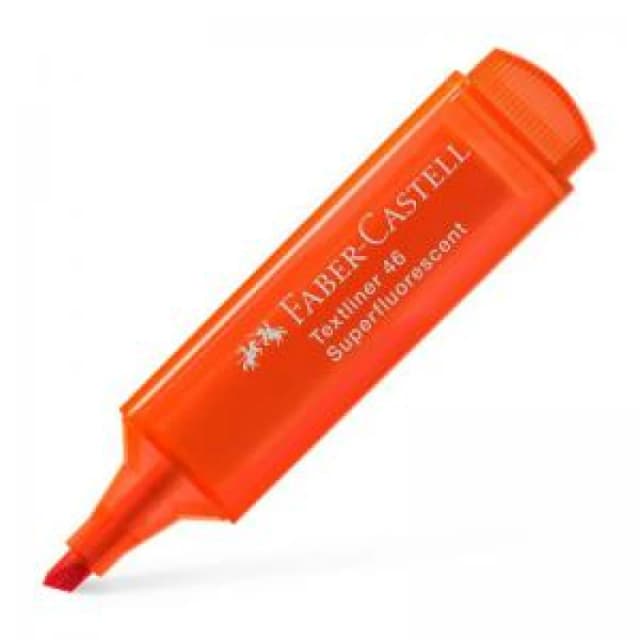 Faber-Castell Highlighter Textliner 46 Orange Pack 10 - 154615 49153SQ EXR49153SQ
