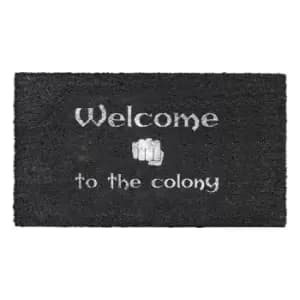 Gothic Doormat Welcome to the Colony 60 x 40 cm