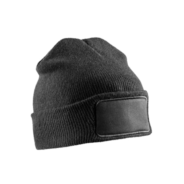 Result Result Men Thinsulate Beanie in Black One Size Male 5059699306721