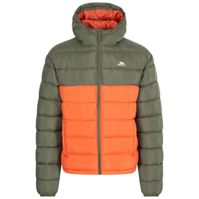 Trespass Trespass Men Oskar Padded Jacket in Dark Green Size: X-Small Dark Green XS Male 5063238155862
