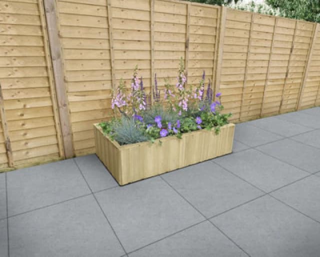 Forest Garden Low Level Lapline Planter 670mm X 1204mm