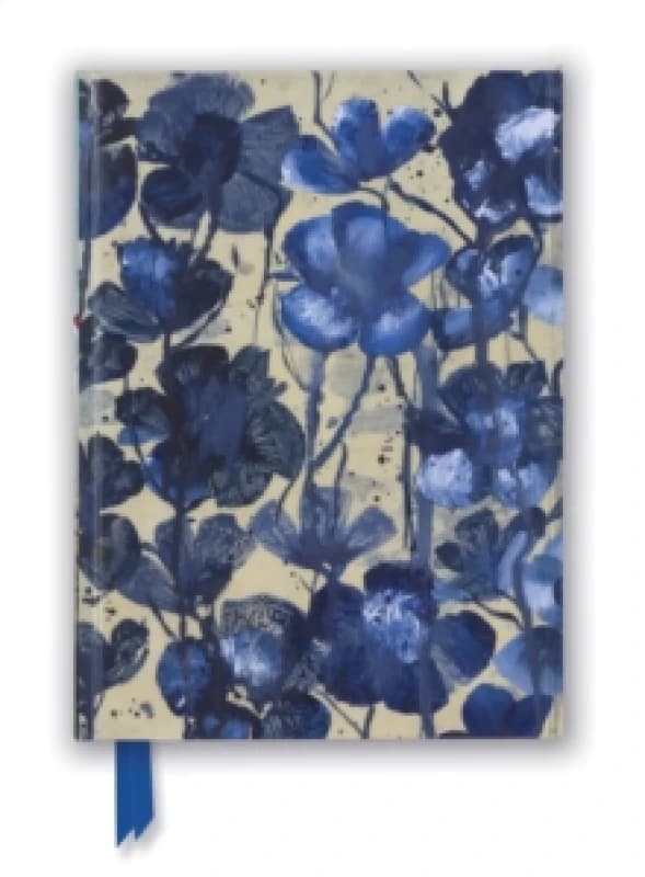 Wan Mae Dodd: Blue Poppies (Foiled Journal) Notebook / blank book