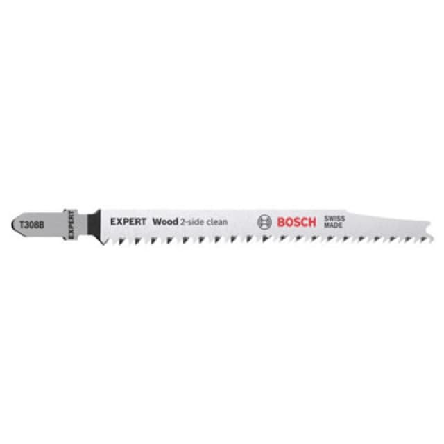 Bosch Expert T308B Wood Clean Cut Jigsaw Blades 2608900553 Pack Qty: Pack of 100