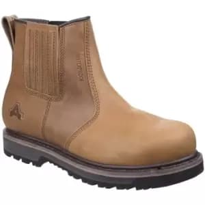 Amblers Safety Mens Worton Leather Safety Boot (10 UK) (Tan) - Tan