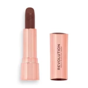 Makeup Revolution Satin Kiss Lipstick Brown Sugar