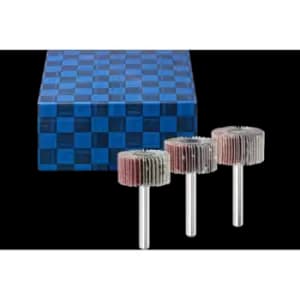 Pferd Mounted Flap Wheel Set 3 Piece Aluminium Oxide Diameter 30X15mm Shank Dia