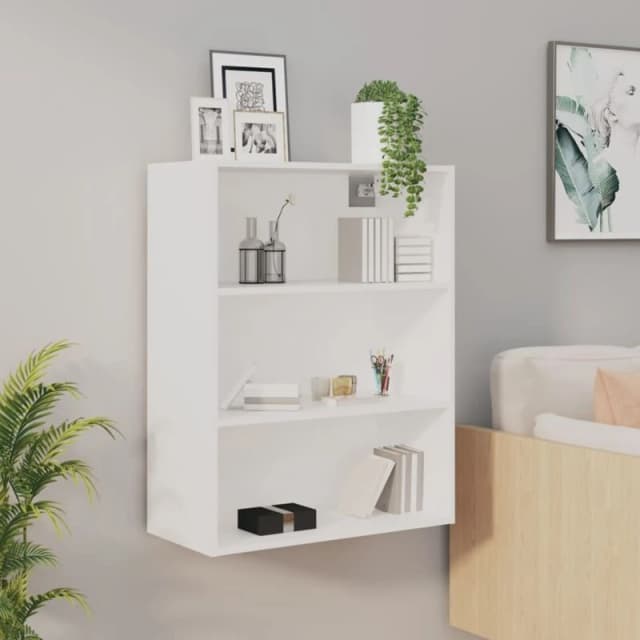 Vidaxl Hanging Wall Cabinet White 69.5X32.5X90 Cm, White 812312