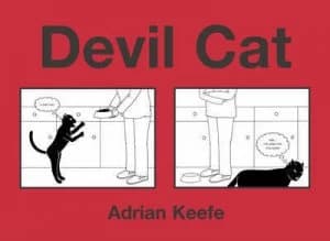Devil Cat by Adrian Keefe Hardback
