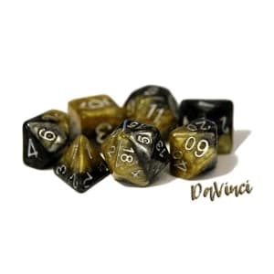 Halfsies Dice - DaVinci (Poly 7 set)